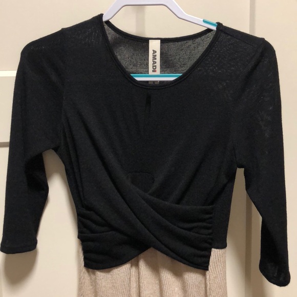 Anthropologie wrap bodice sweater dress - Picture 3 of 5